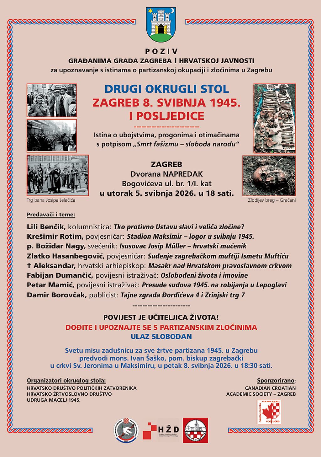 2 okrugli stol Zagreb 8 svibnja 1945