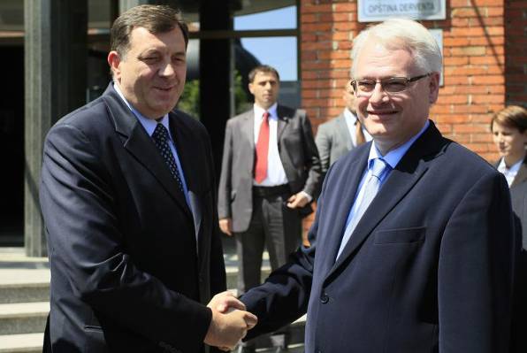 Ivo Josipović i Milorad Dodik