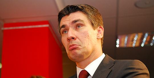 Zoran Milanovic  izborna noc HP