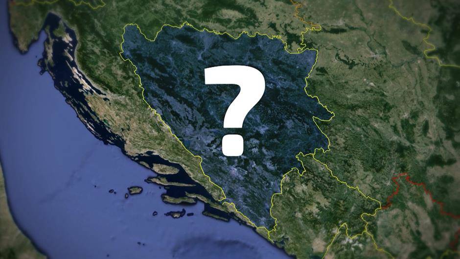 Bosna i Hercegovina karta