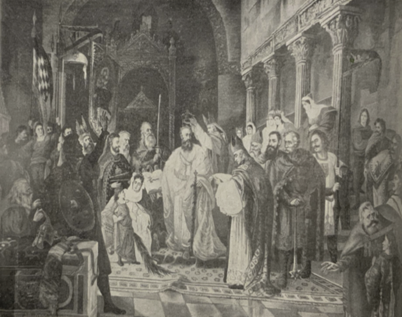 krunidba prvoga kralja