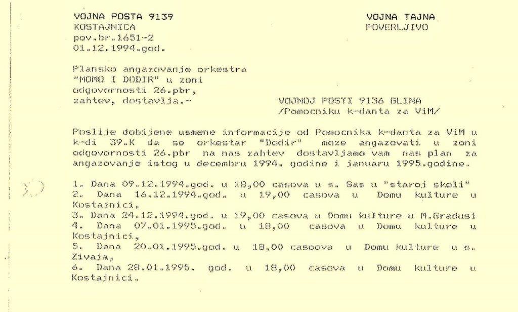 Angazovanje Mome 1994jpg