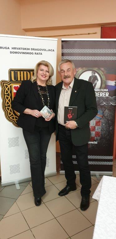 Orahovica2 Zorica Greguric i general Mirko Horvatin