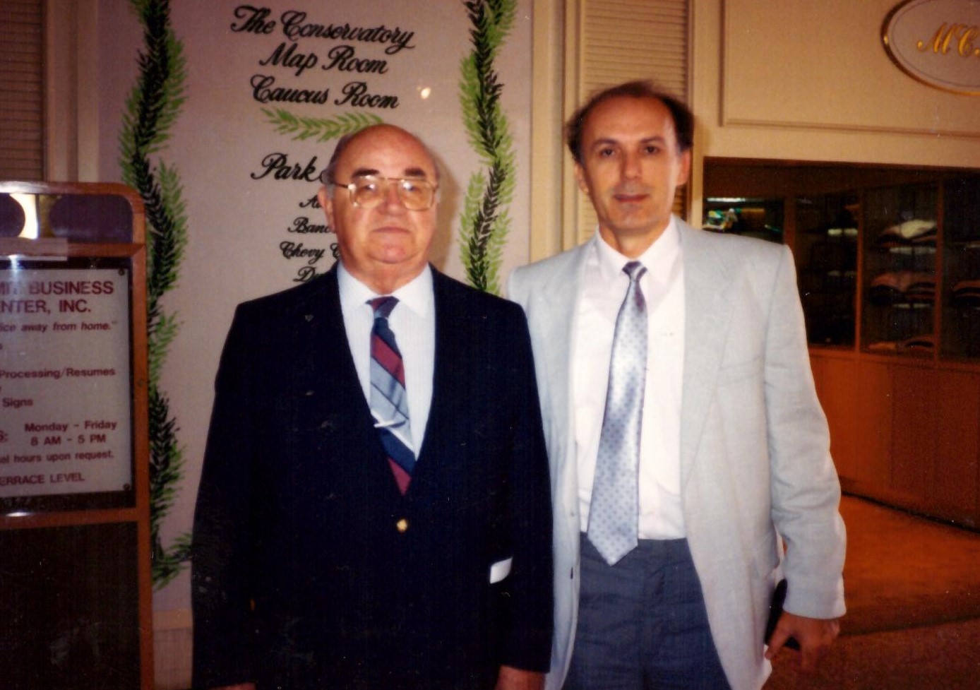 Ante i B. Ivanuss Wash. DC 1990