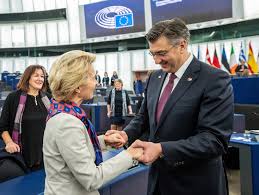 Plenkovic Von der Leyen