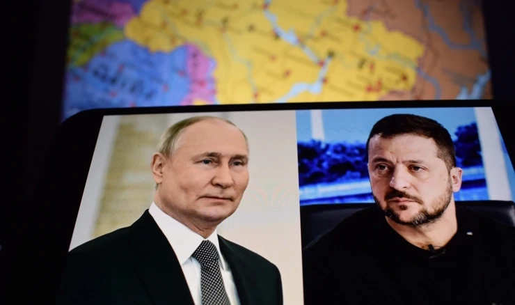 Putin Zelenski