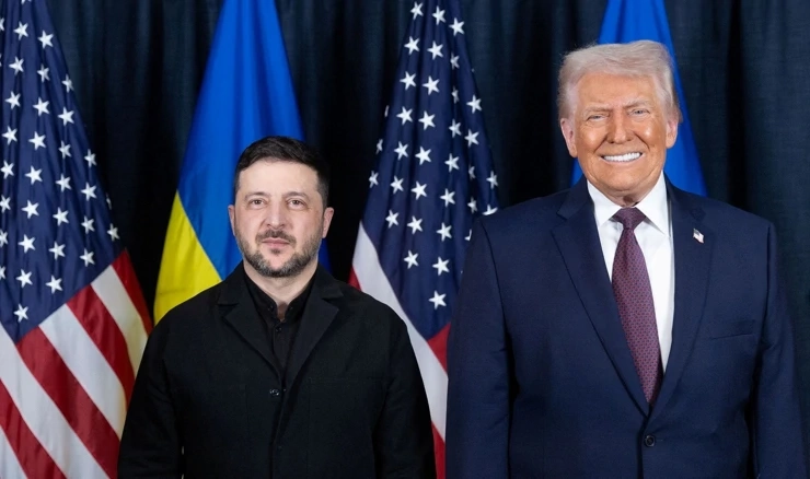 Trump i zelenski Davos