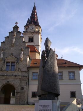 spomen biskupu Borkoviću u Mariji Bistrici