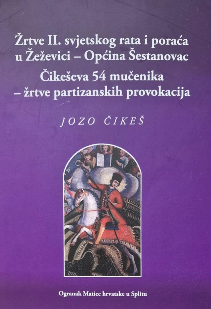 J. Čikeš Žrtve II. svjetskog rata i poraca