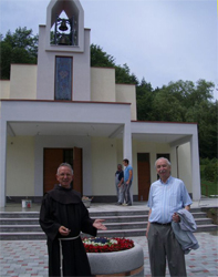 Župnik Drago Brglez i Stjepan Brajdić