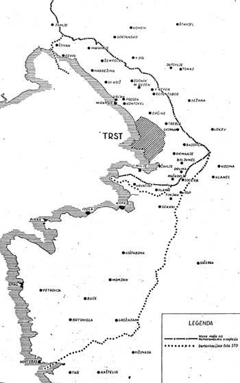 Podjela Slobodnog Teritorija Trsta na zone A i B (1947.-1954.)