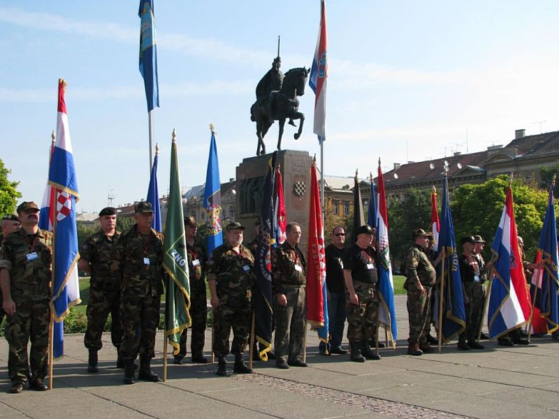 Dan pobjede u Zagrebu 2012. - mimohod branitelja