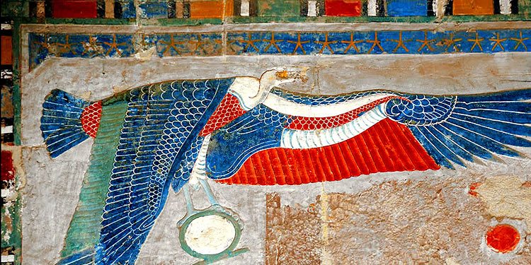 Božica Nekhbet, Hram egipatske kraljice Hatšepsut, Dolina kraljeva