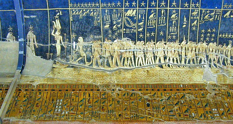 Seti I., strop grobnice, Dolina kraljeva