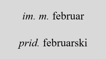 februar