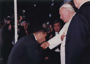 Ante Gotovina i Ivan Pavao II