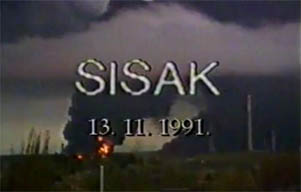 Sisak 1991. ratne godine