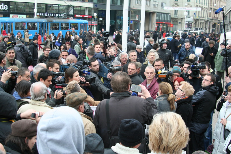 Occupy Croatia - prosvjed - 14. 3. 2015.