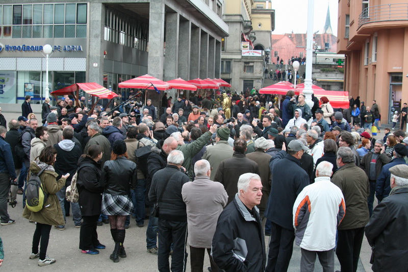 Occupy Croatia - prosvjed - 14. 3. 2015.