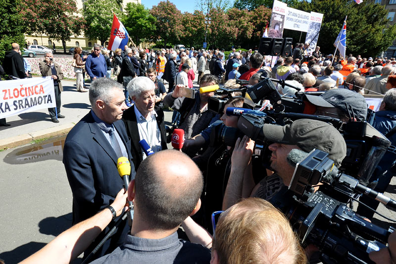 Krug za trg - 11 prosvjed