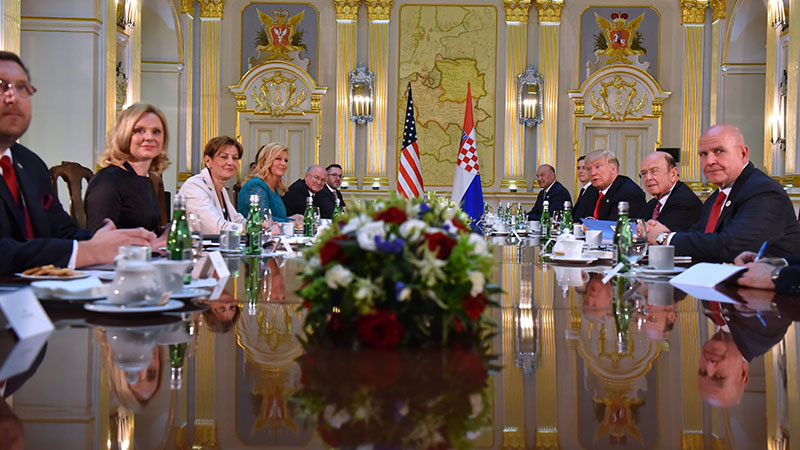 Kolinda Grabar Kitarović - Donald Trump