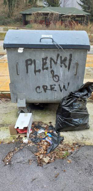 Plenković grafit