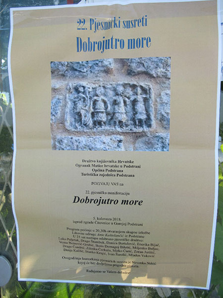 Podstrana Plakat
