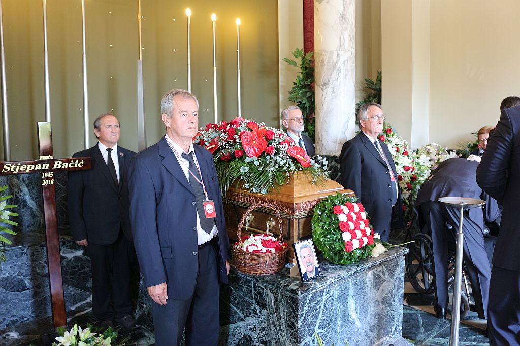 Posljednji ispračaj dr. Stjepan Bačić