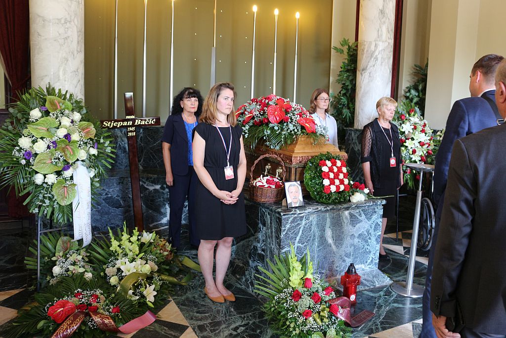 Posljednji ispračaj dr. Stjepan Bačić